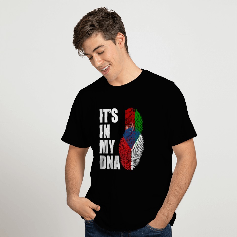 Czech And Afghanistan Mix Heritage DNA Flag T Shirts
