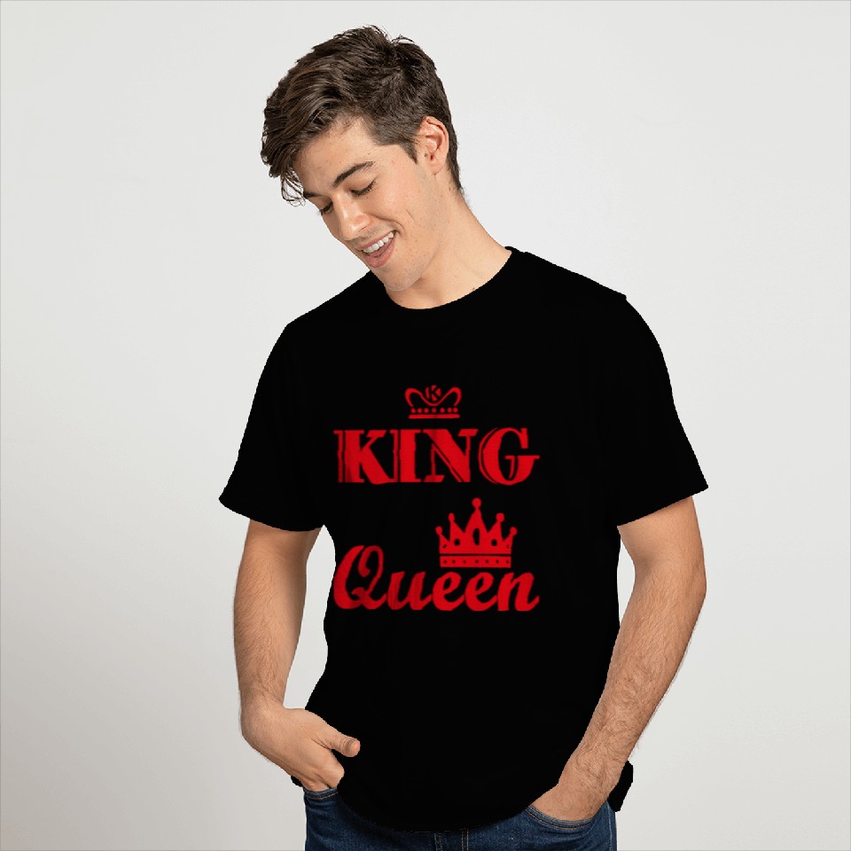 KING QUEEN T Shirts