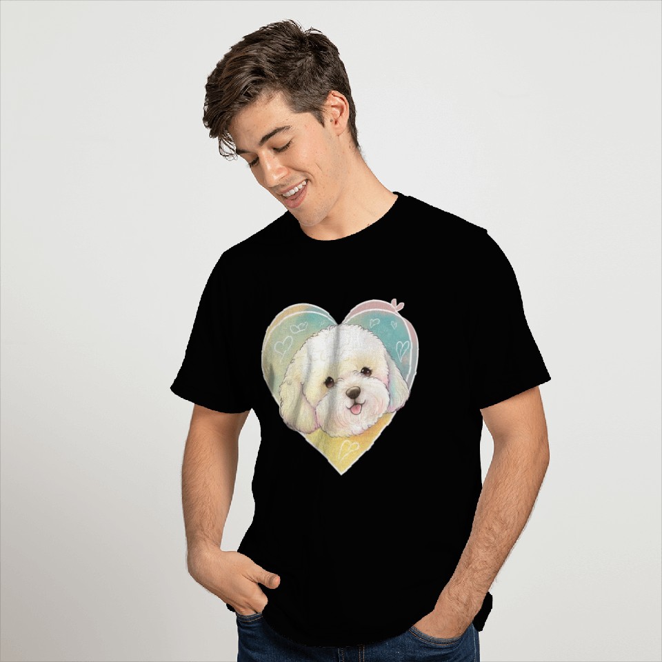 Bichon Frise dog cute T Shirts