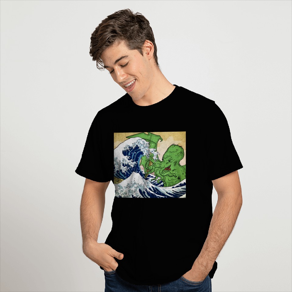 The Great Wave off Octopus T Shirts