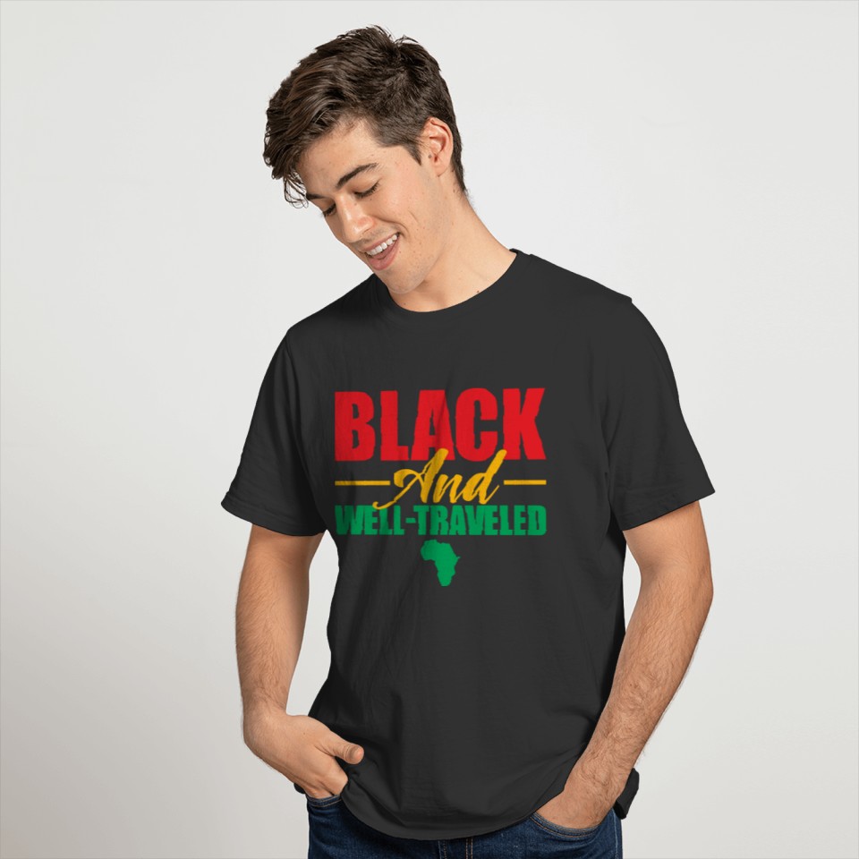 Black And Well-Traveled T Shirts