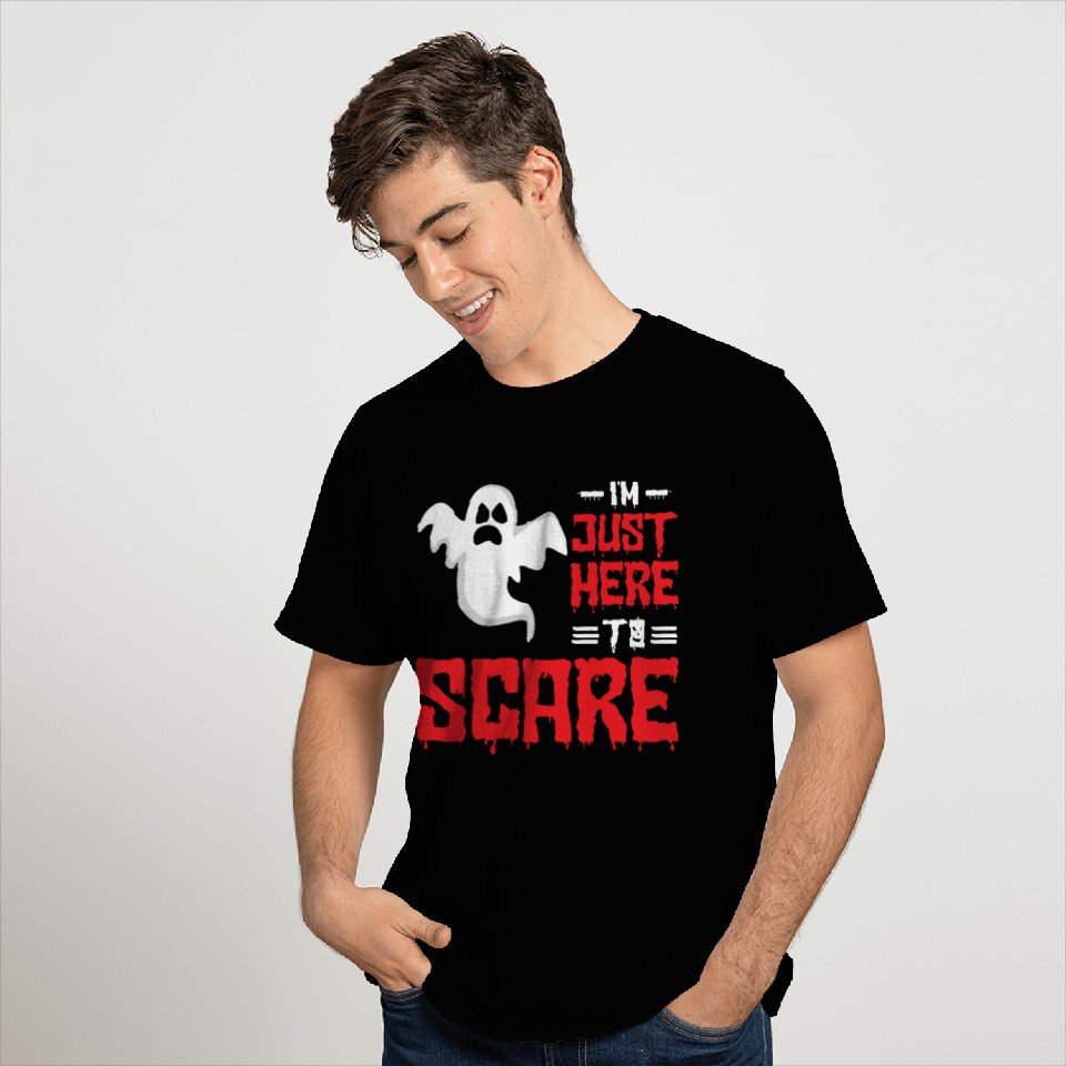 Halloween Paranormal Ghost Hunters Horror Fans T Shirts