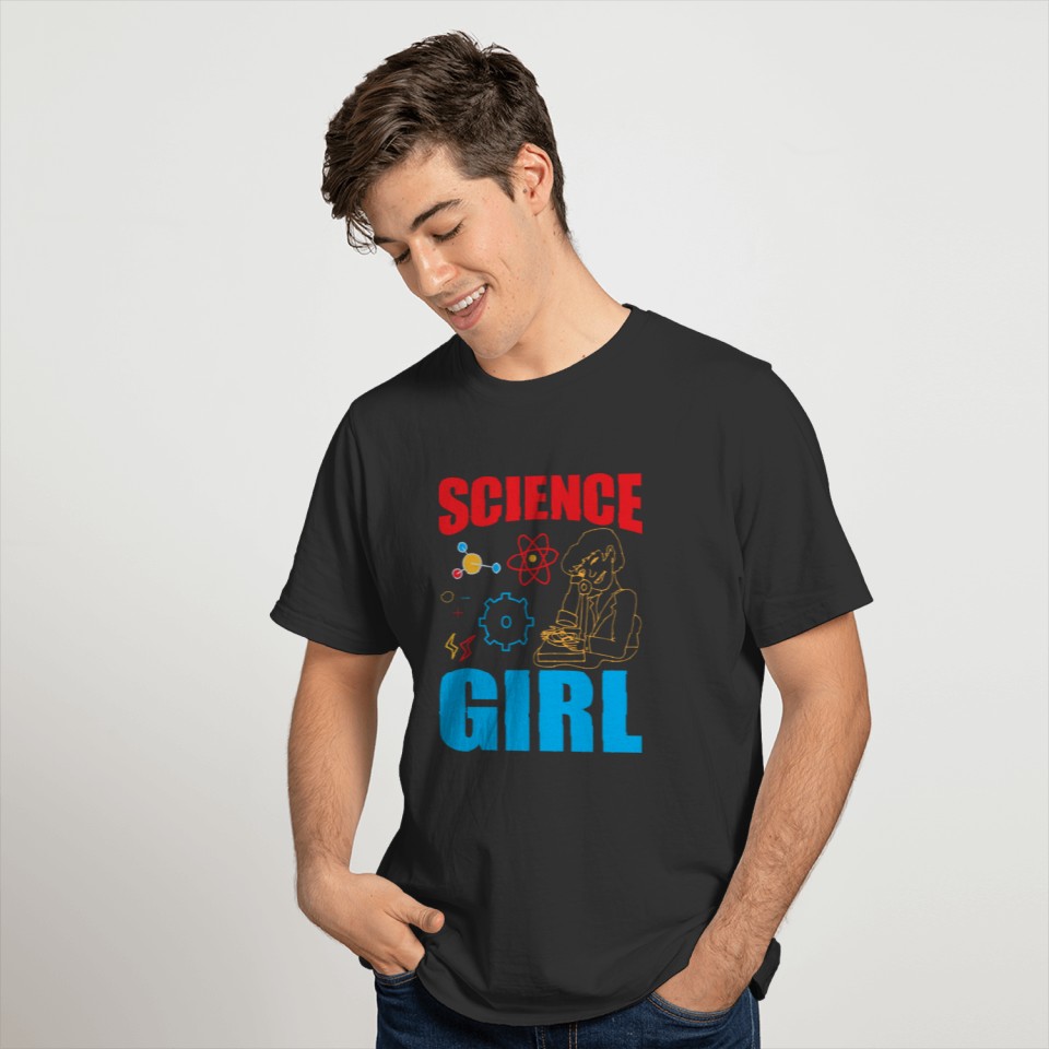 Science Girl I Chemistry T Shirts