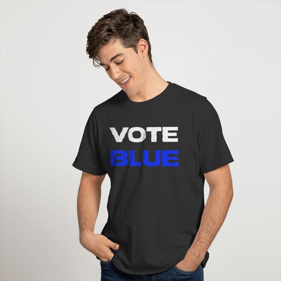 USA Election Vote Blue Minimalist T Shirts