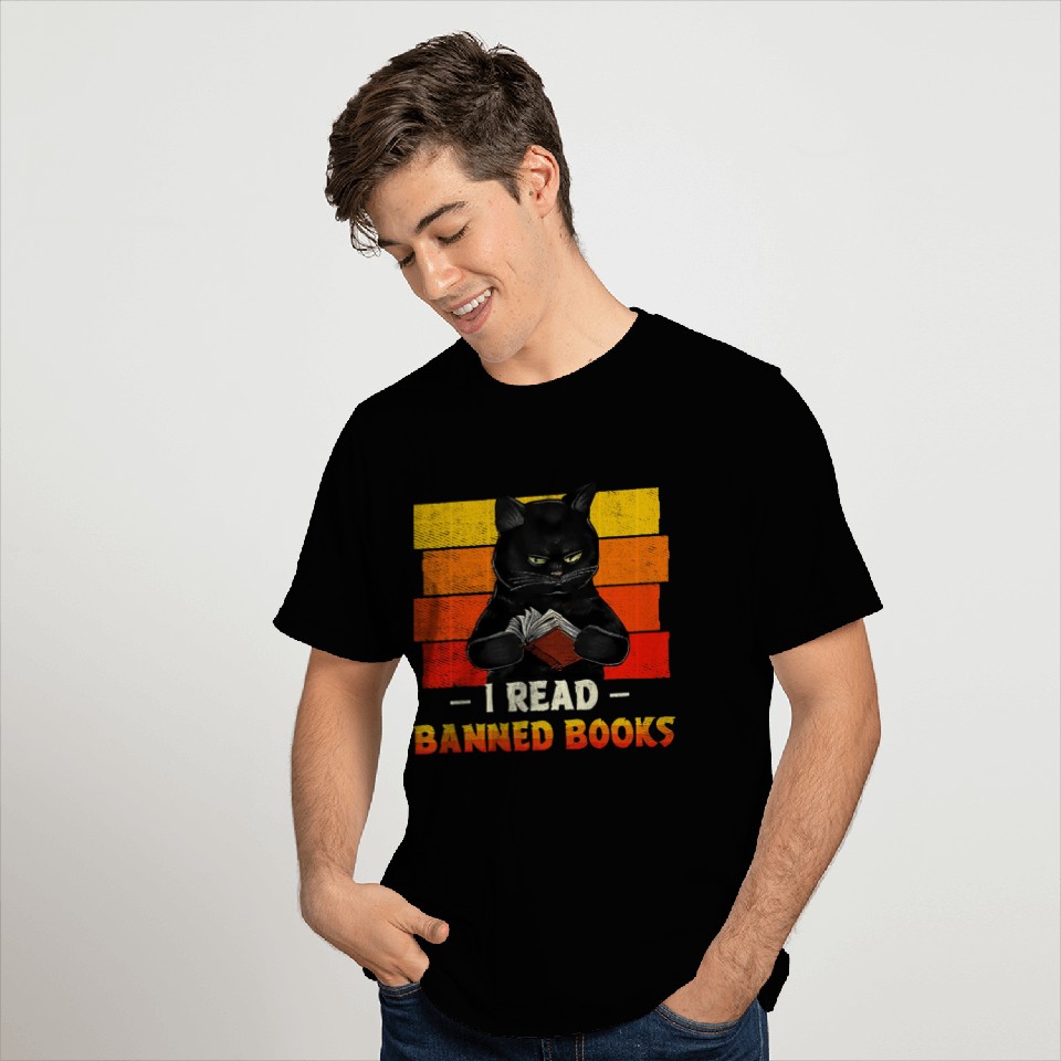 I Read Banned Books Week Librarian Freadom Reader T Shirts