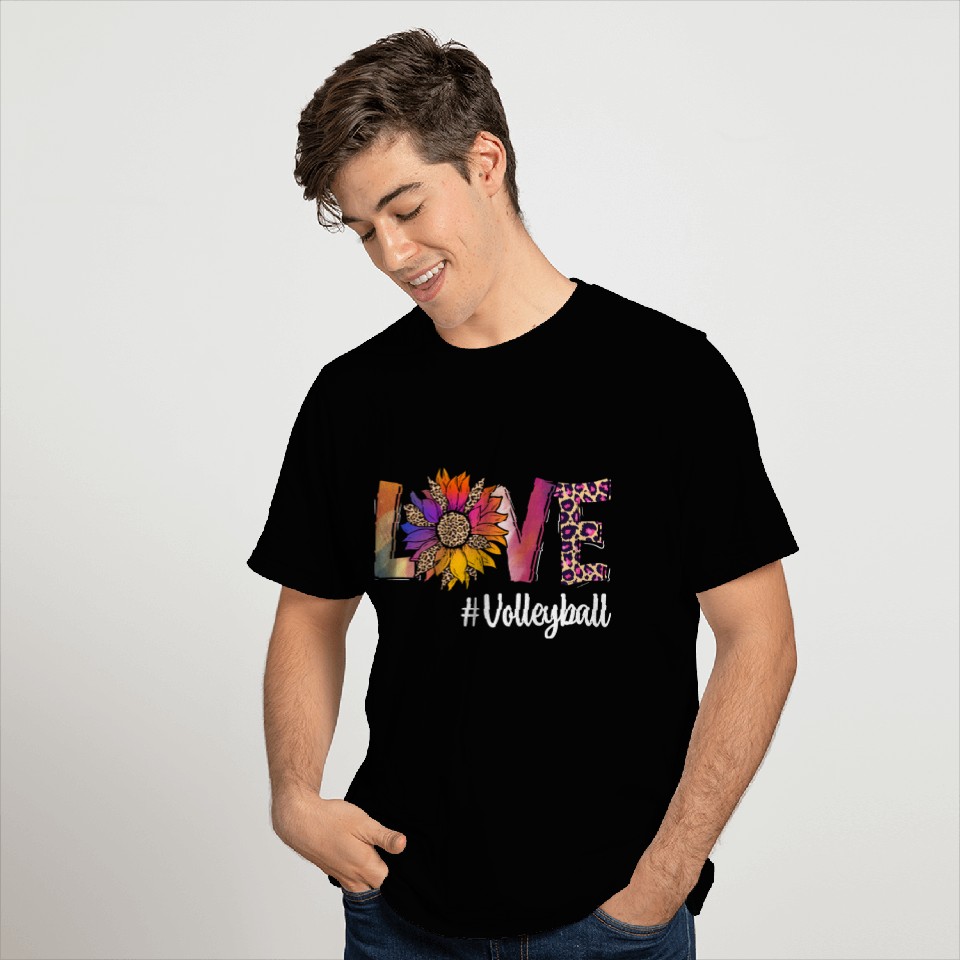 Love Volleyball T Shirts