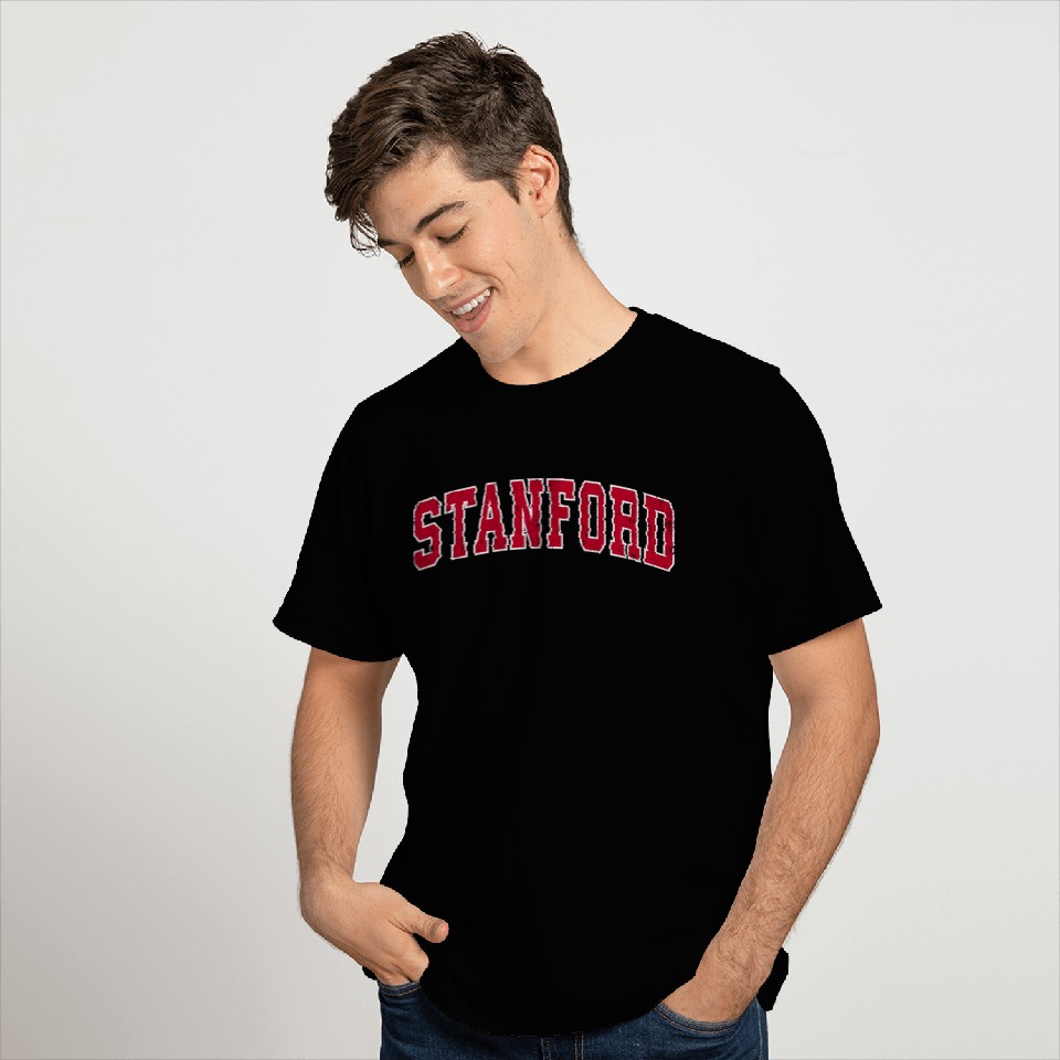 Stanford California Ca Sports Red T Shirts