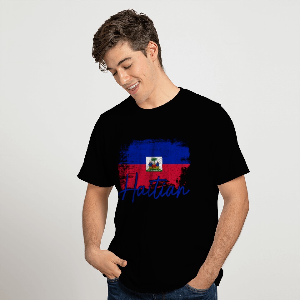 Haiti Flag Haitian Pride Roots T Shirts