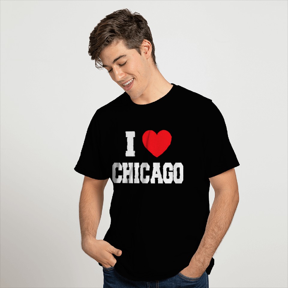 I Love Chicago T Shirts