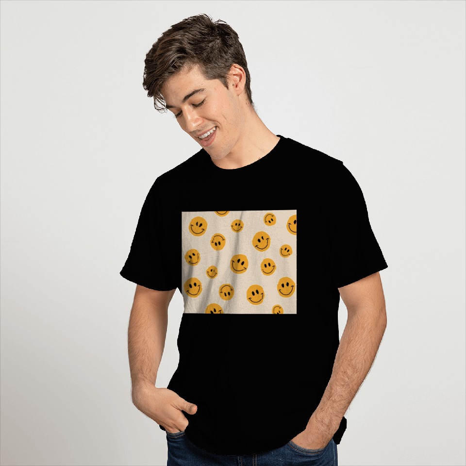 Beige Pattern Mouse Pad T Shirts