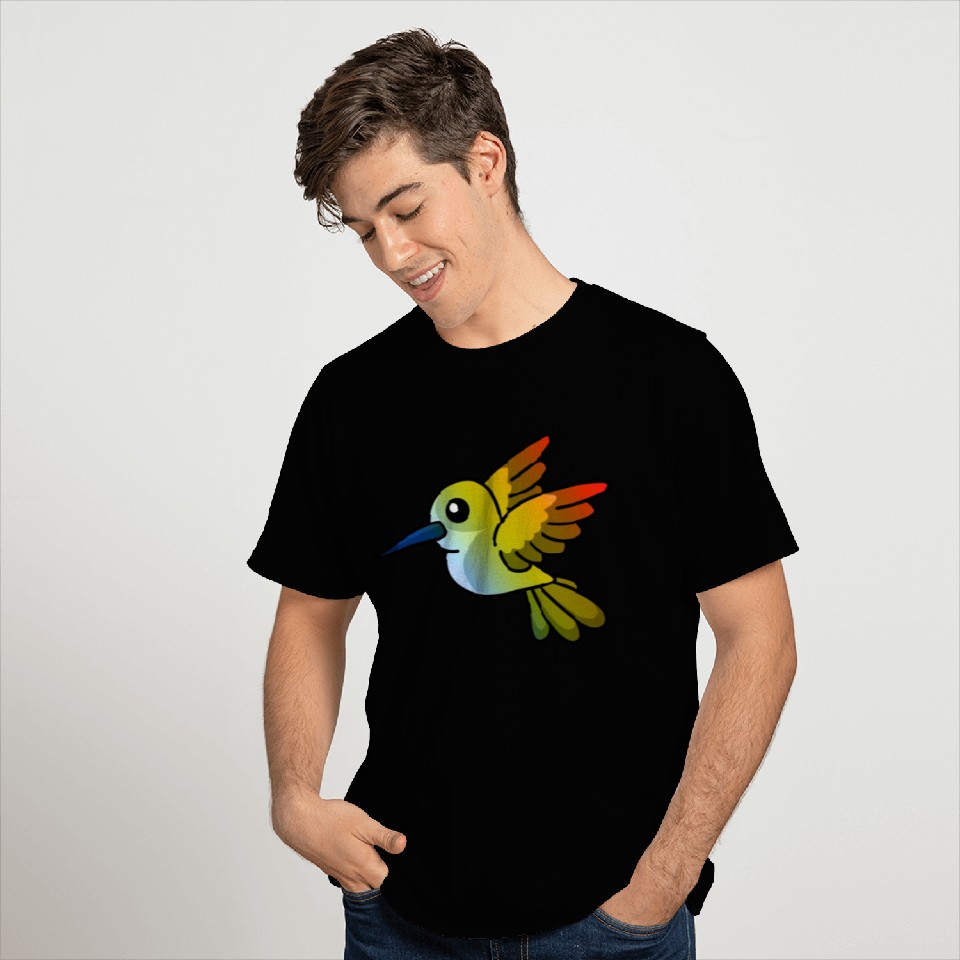 Hummingbird cartoon animal T Shirts