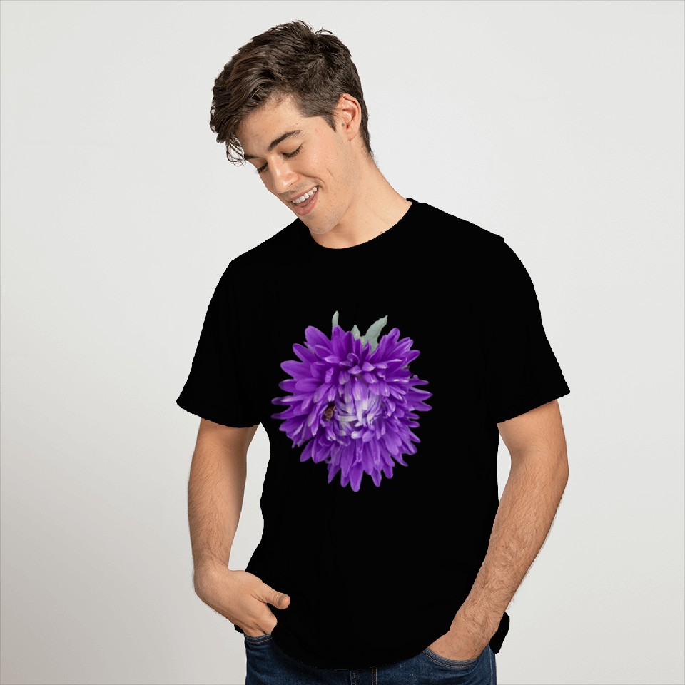 Violet Chrysanthemum T Shirts