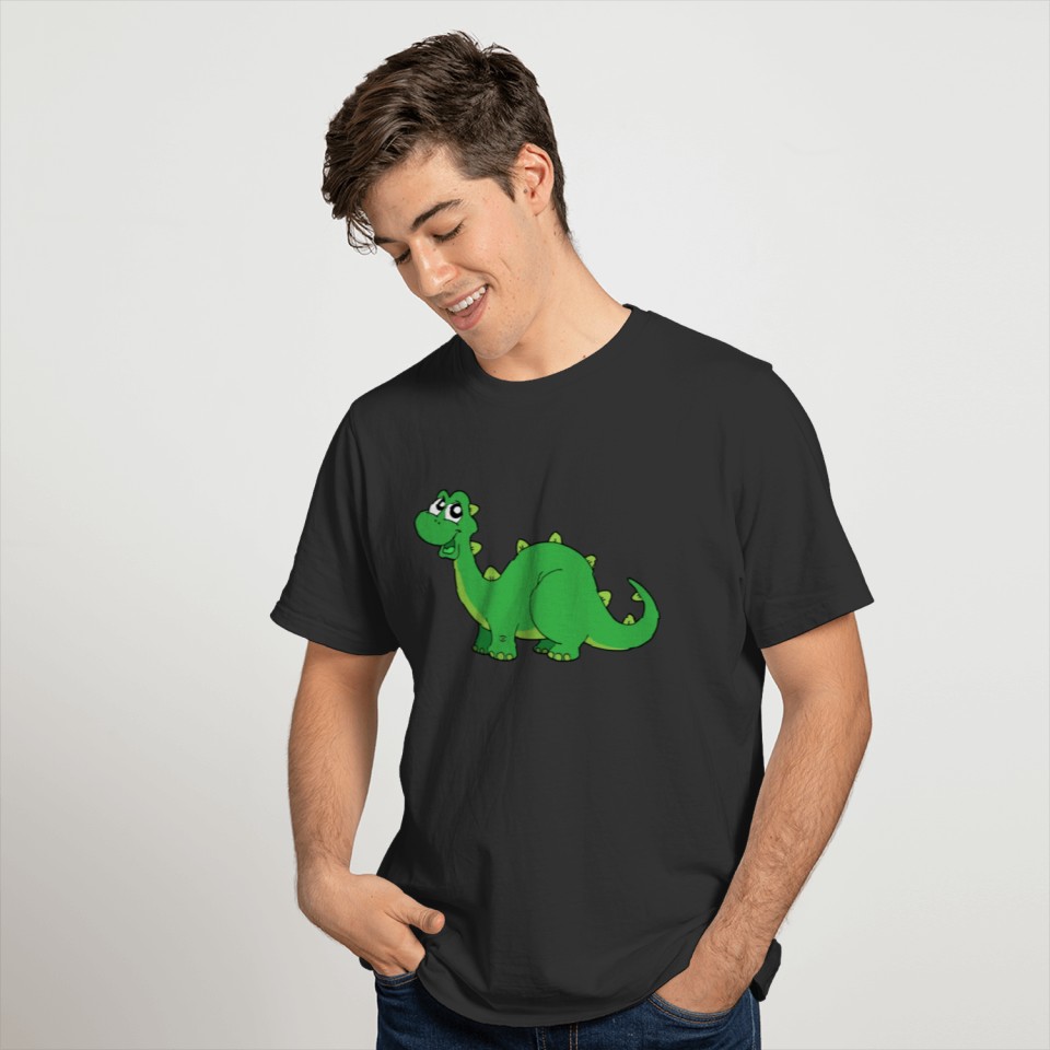 cute dinosaur smile T Shirts