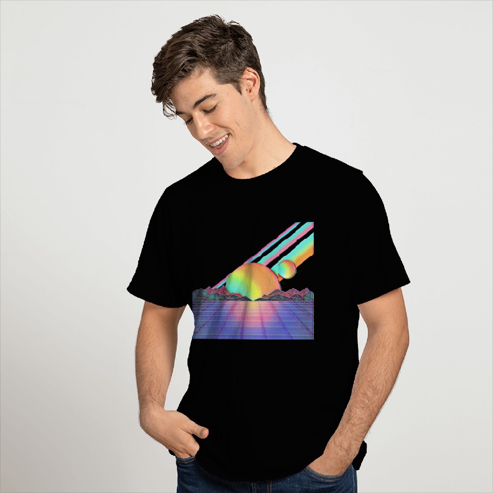 80s Airbrush Retro Graphic T Shirts
