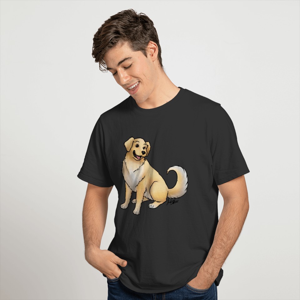 Dog Golden Retriever Gold T Shirts