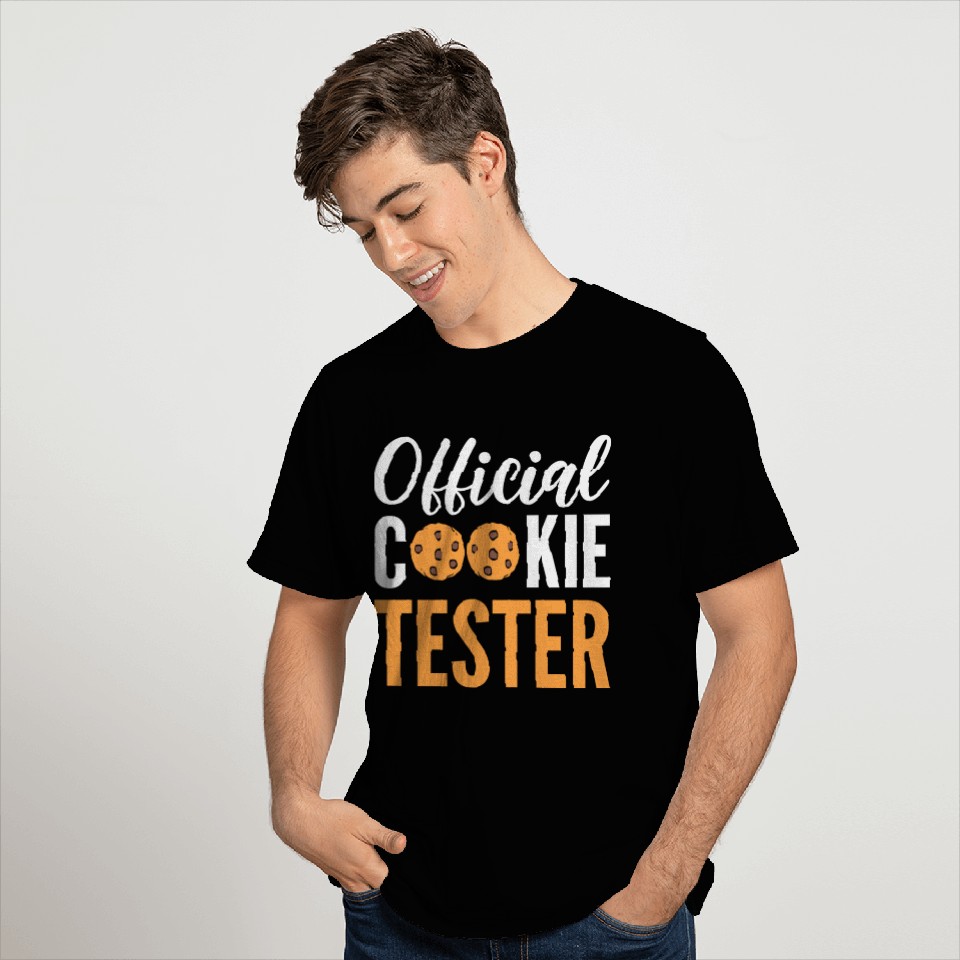 Official Cookie Tester Chef or Baker Gift T Shirts