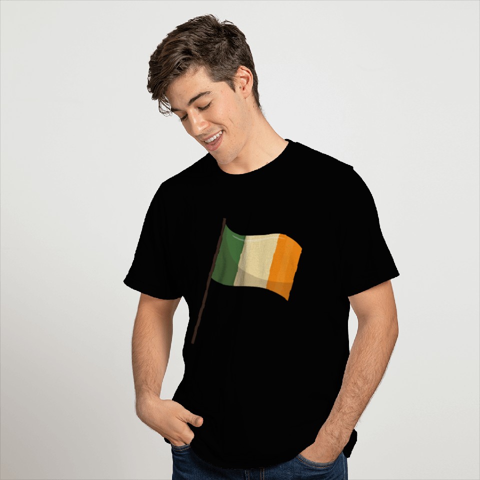 Saint Patricks Day Ireland Flag T Shirts