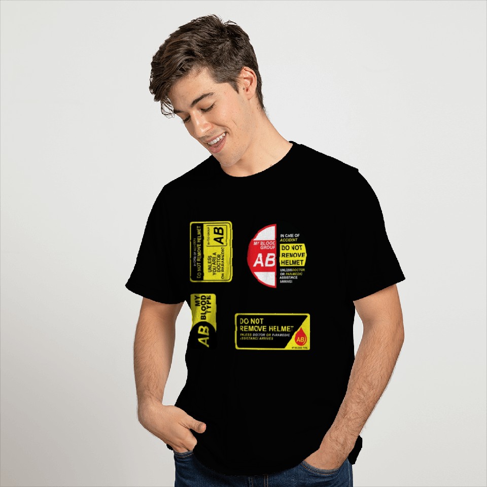 My Blood Type AB Stickers Pack T Shirts