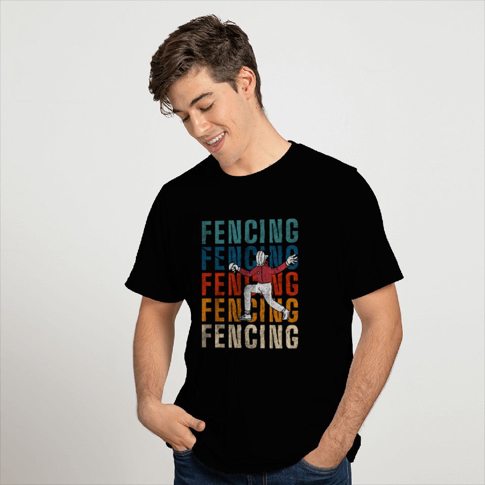 Fencing Duel En Garde T Shirts