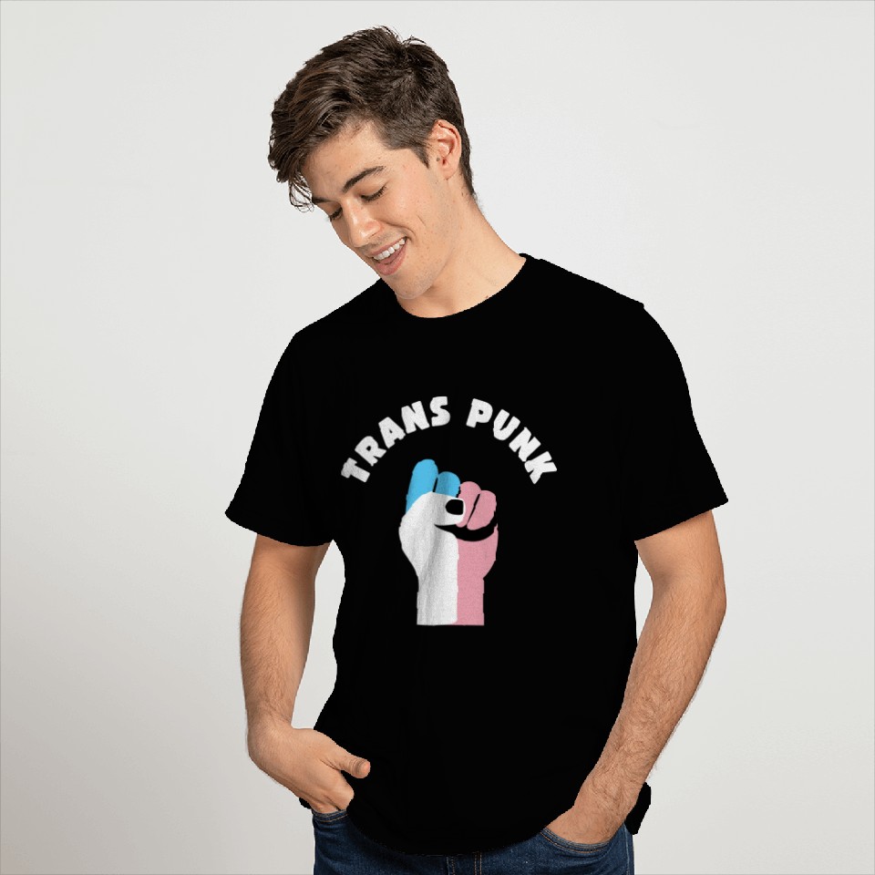 Trans Punk Transgender Pride T Shirts
