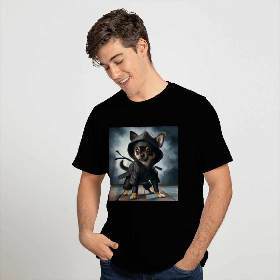 Ninja chihuahua! T Shirts