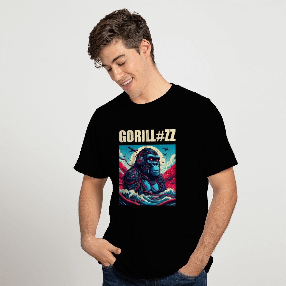 gorilla robot T Shirts