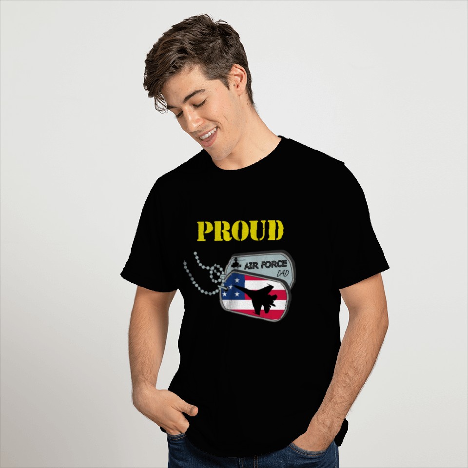 Proud Air Force Dad T Shirts