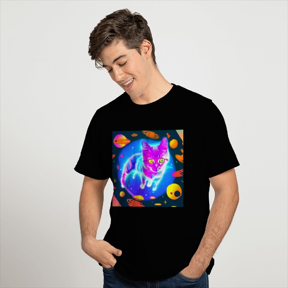 Cats in Space T Shirts