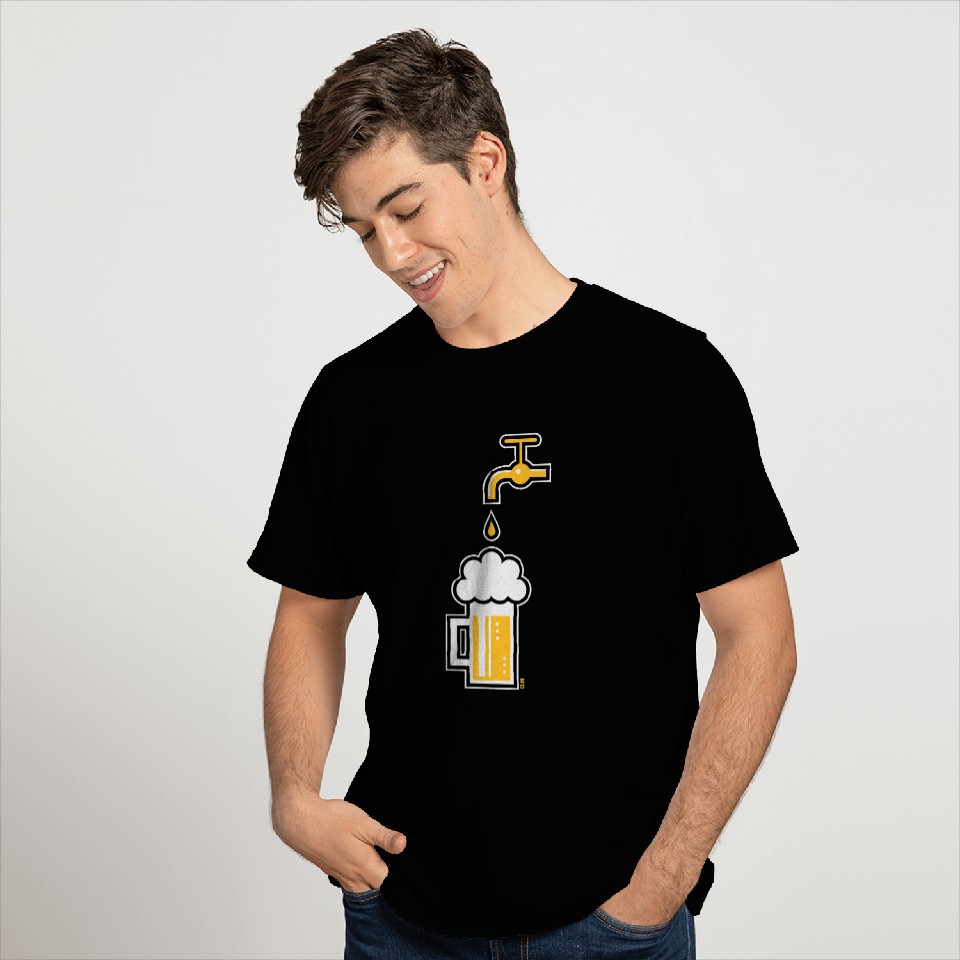 Beer Mug & Tap (Keg Beer / Draft Beer / 3C) T Shirts