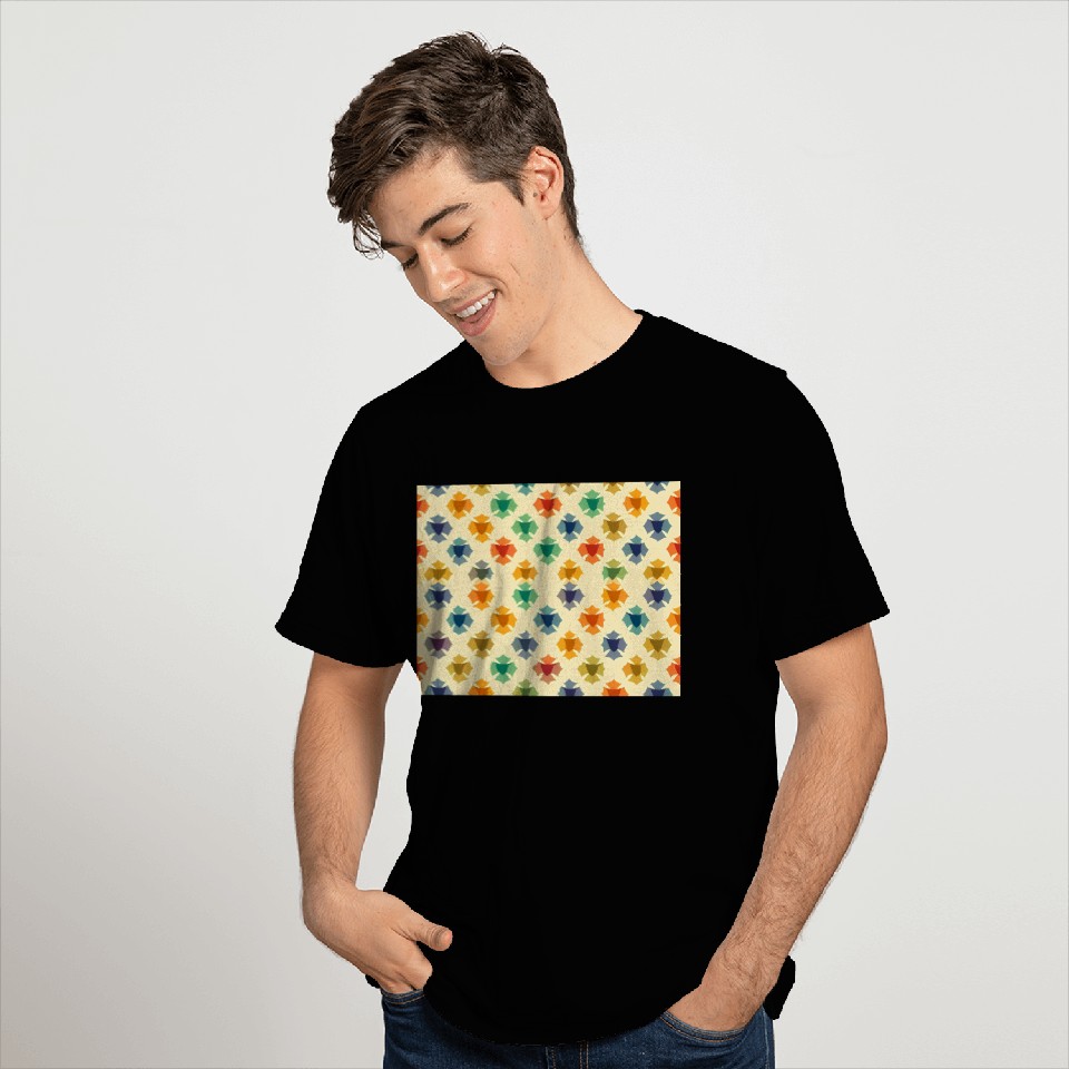 Colorful design in different ways T Shirts