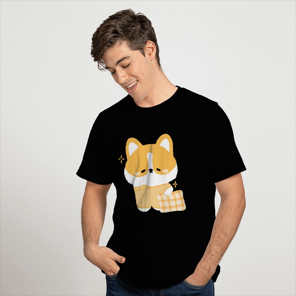 Sleepy Corgi T Shirts
