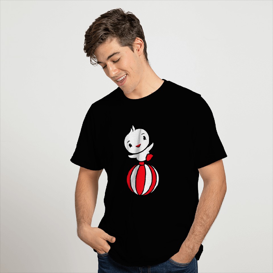 Duck Standing Balancing Ball Circus Trick Beach T Shirts
