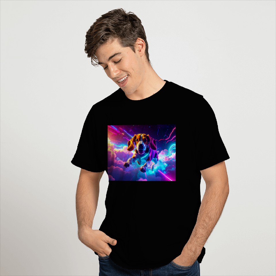 Cyberpunk Beagle T Shirts