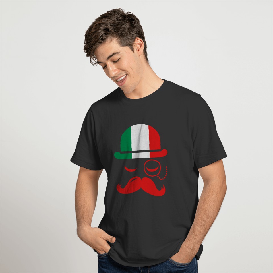 Italian nation fashionable vintage iconic T Shirts