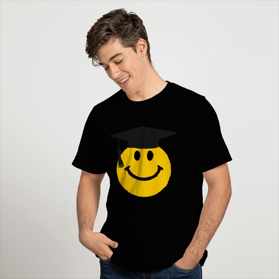 Graduate Smiley face T Shirts