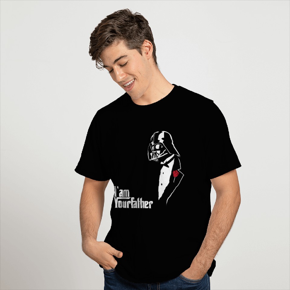 SKYF-01-029 Darth Vader father tuxedo T Shirts