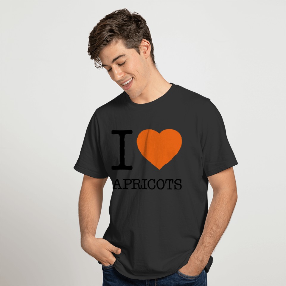 I LOVE APRICOTS T-shirt
