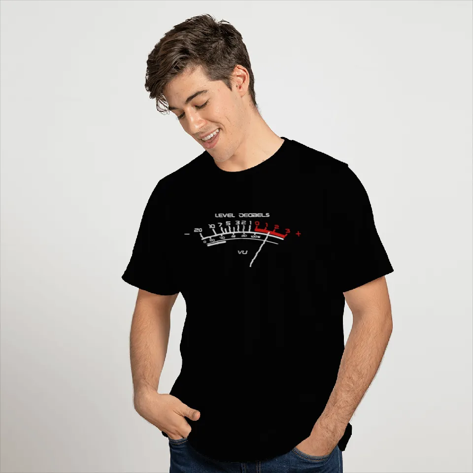 Analog VU Meter T Shirts