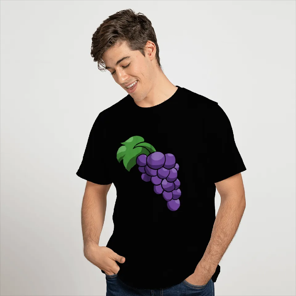 Grape grapes vector art T Shirts