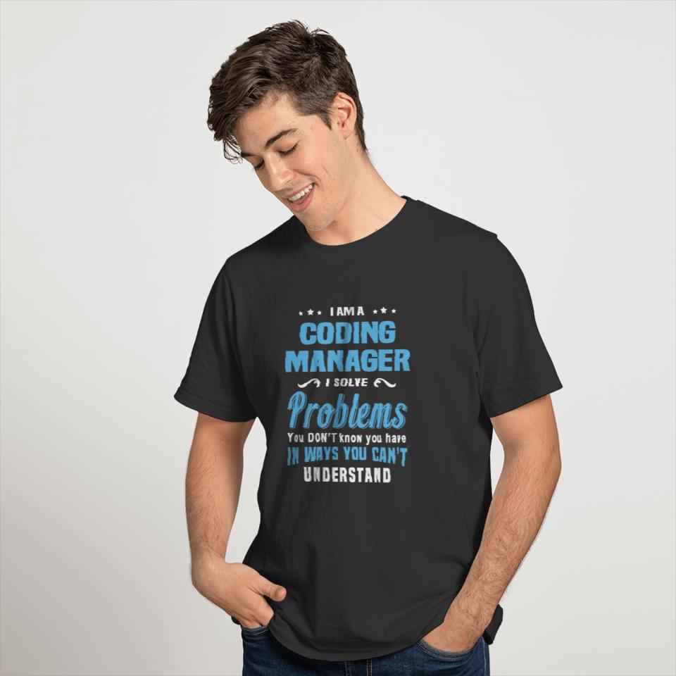 Coding Manager T-shirt
