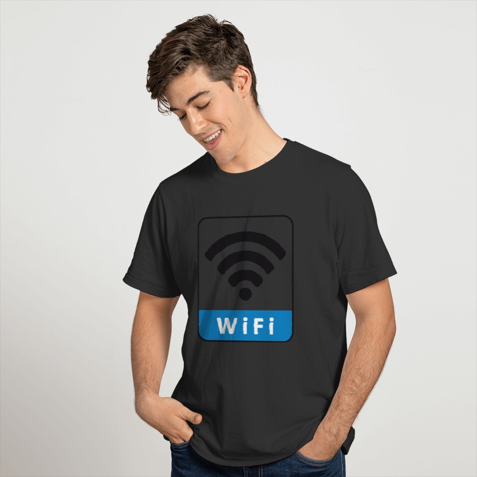 WiFi Connection Pictograph T-shirt