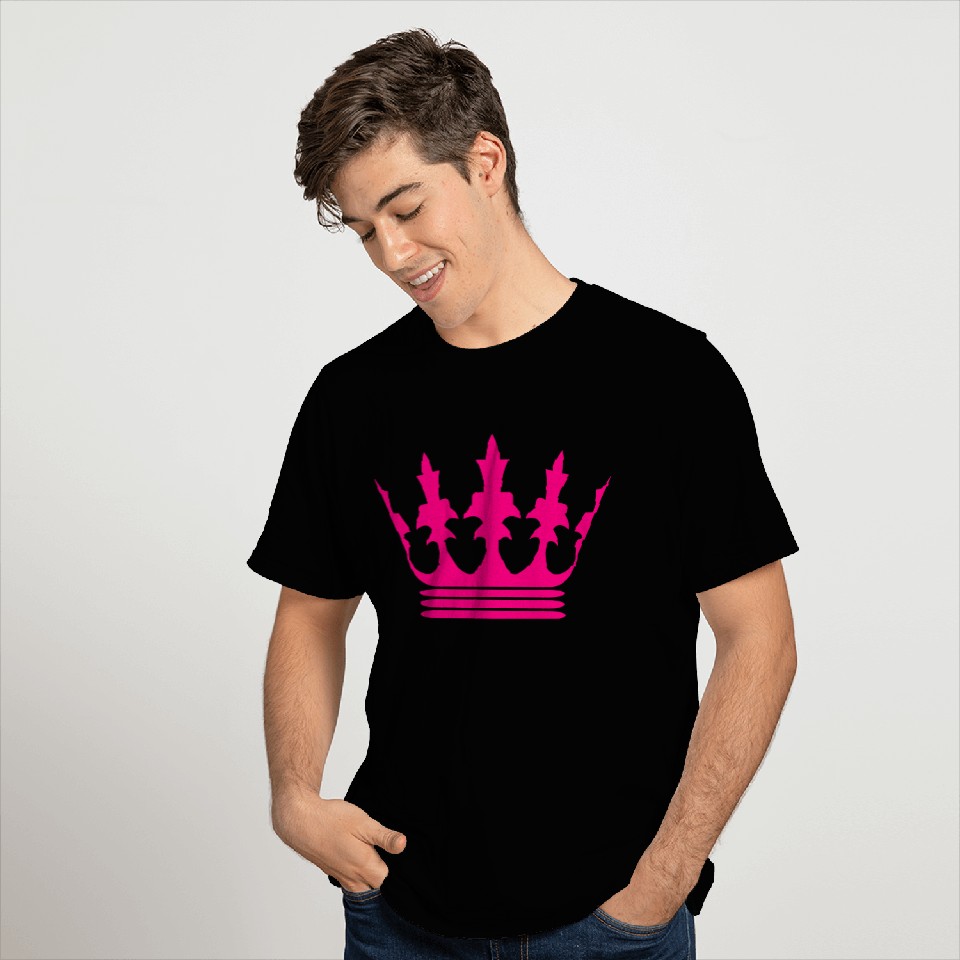 Crown, Princess, King, Queen, Vintage, Label T Shirts
