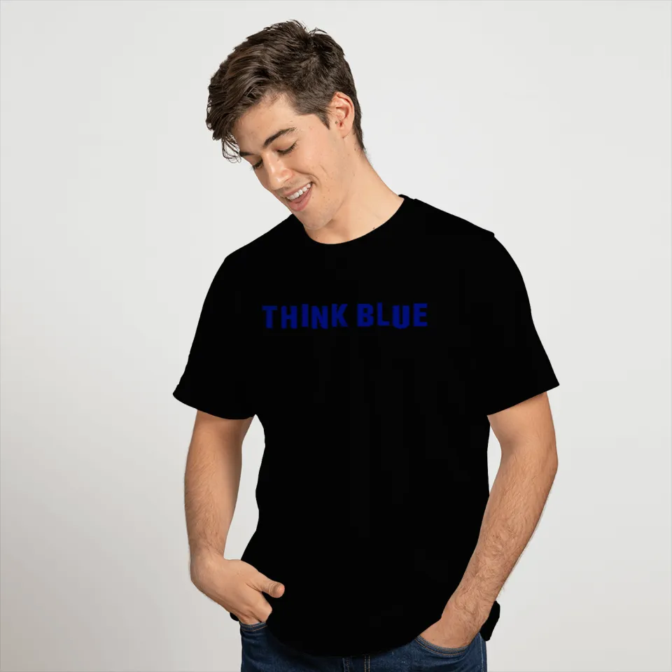 think blue dodgers T Shirts