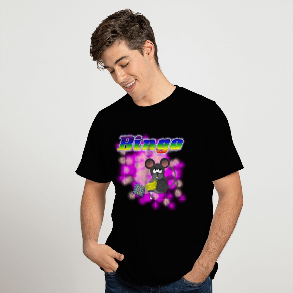 Bingo 3D Mouse T Shirts