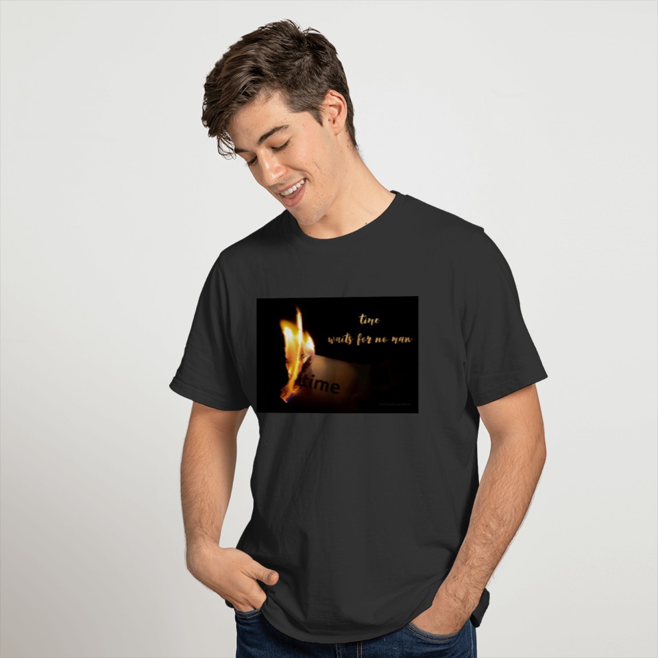 Time waits for no man 1 Womans T T-shirt