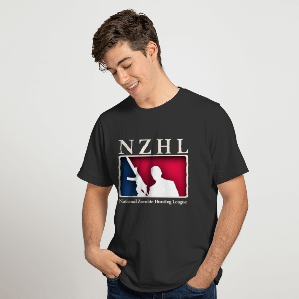 National Zombie Hunting League T-shirt