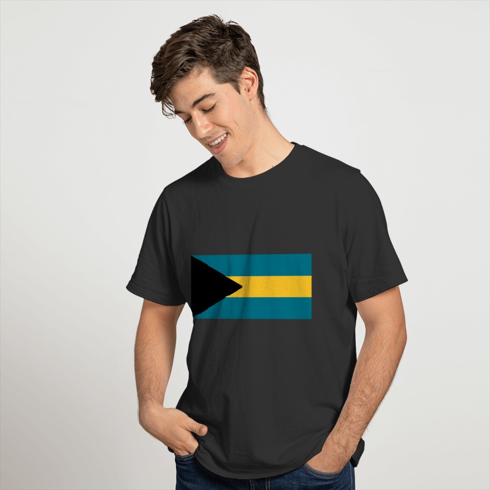 Bahamas Flag Polo T-shirt