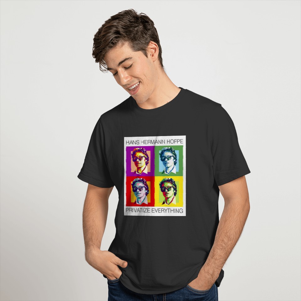 Hans-Hermann Hoppe - Pop Art T-shirt