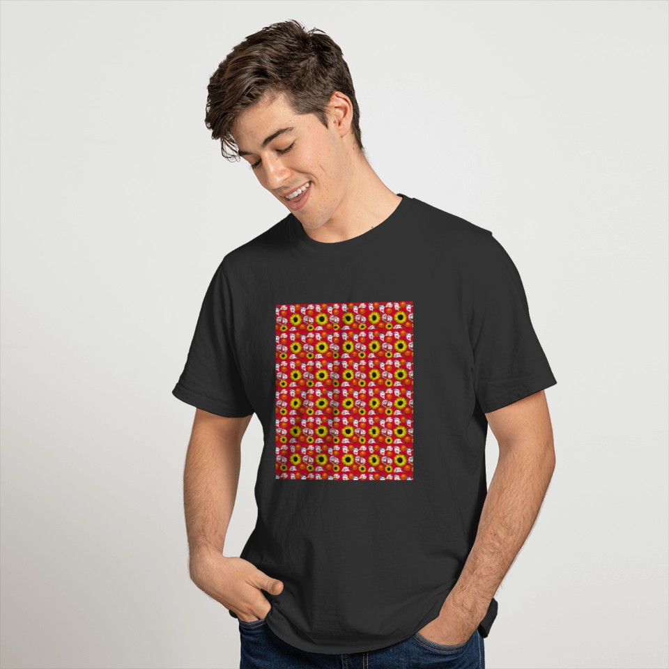 hawaii ghost red T-shirt
