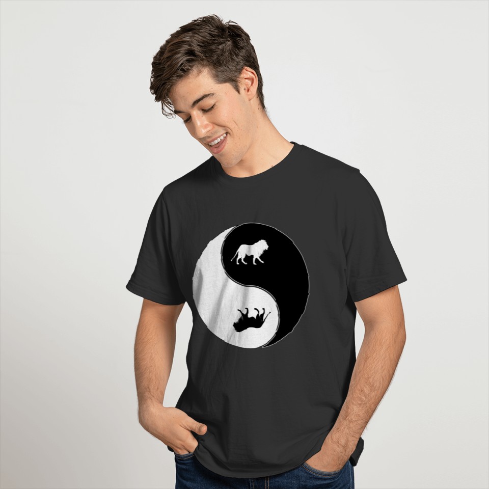 Yin Yang Lion T-shirt